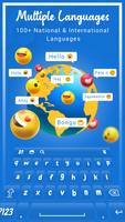 Emoji Keyboards Theme & Fonts 截图 3
