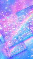 Colorful Rainbow Keyboard Poster