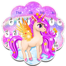 Cute Unicorn Keyboard Theme APK