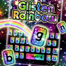 Colorful Glisten Rainbow Keyboard Theme APK
