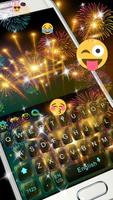 Colorful Fireworks Keyboard screenshot 2
