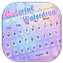 Colorful Waterdrop Keyboard Theme APK