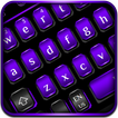 Cool Black Purple Keyboard