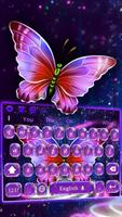 Purple Crystal Butterfly Keyboard Theme bài đăng
