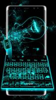 Electric Bulb Keyboard Theme poster