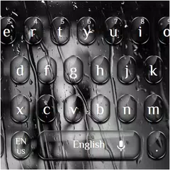 Cool Glossy Black Glass Keyboard APK 下載