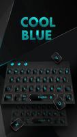 Cool Black Blue Keyboard screenshot 1