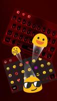 Cool Red Black Keyboard screenshot 2