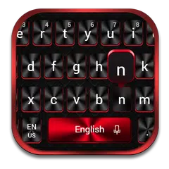 Cool Red Black Keyboard