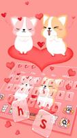 Corky Gorky Heart Keyboard Affiche