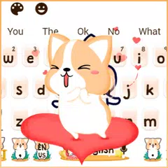 Corky Gorky 3D Cute Keyboard APK Herunterladen