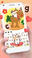 Corky Gorky 3D Cute Keyboard Affiche