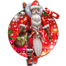 3D Christmas Santa Keyboard Theme-APK