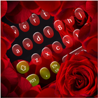 Romantic Red Rose Keyboard icône