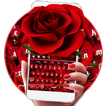 Classic Red Rose Keyboard