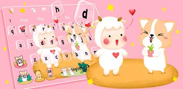 Cute Corky Gorky Keyboard