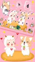 Cute Corky Gorky Keyboard 포스터