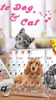 Cute Furry Dog Cat Keyboard Screenshot 1