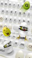 Chick Egg Keyboard poster
