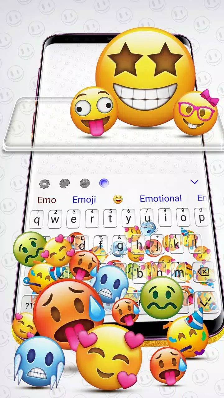 Cute Emoji Gravity Keyboard Theme APK for Android Download