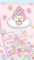 Cute Kawaii Keyboard Theme Poster