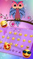 Cute Owl Keyboard screenshot 2