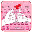 Cute Pink Promise Keyboard Themes-APK