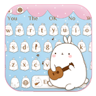 Cute Rabbit Keyboard icône
