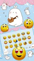 Cute Rabbit Keyboard screenshot 2
