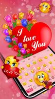 Romantic Heart Keyboard screenshot 2
