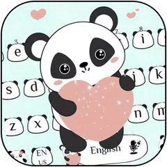 Baixar Teclado Anime Fofo Panda APK