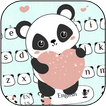 Süße Panda Anime Tastatur