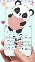 Süße Panda Anime Tastatur Screenshot 1