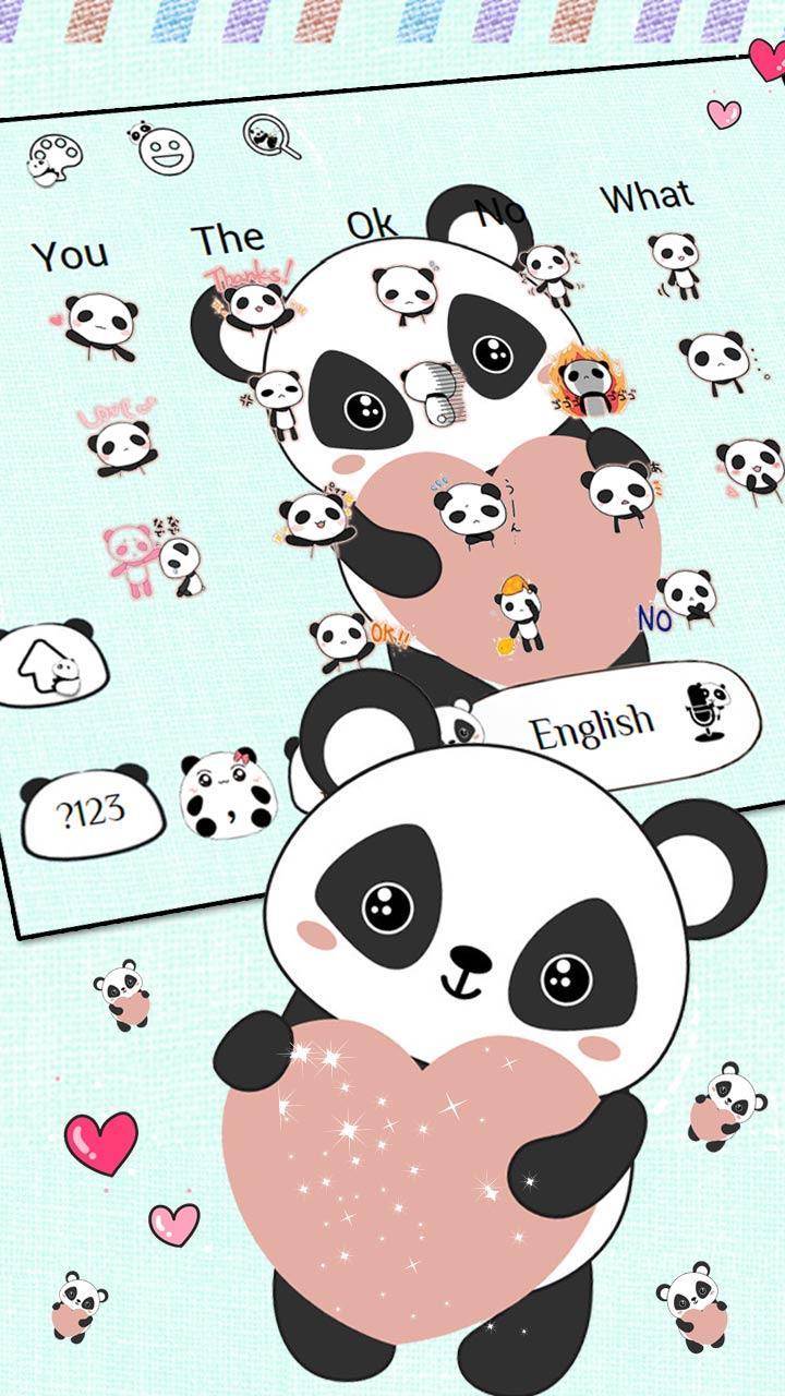 Keyboard Anime Panda Lucu For Android Apk Download