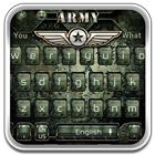 Clavier de l&#39;armée icône