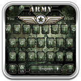 Clavier de l&#39;armée icône