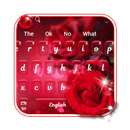 Beau clavier rose rouge APK