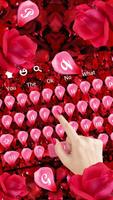 1 Schermata Beautiful Rose Petal Keyboard