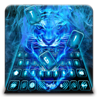 Blue Tiger Keyboard icon