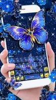 Luxury Butterfly Keyboard poster