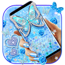 Blue Butterfly Gravity Keyboard APK