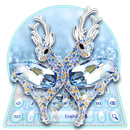 Blue Diamond Deer Keyboard APK