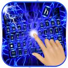 Blue Lightning Keyboard icon