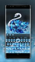 Blue Diamond Swan Keyboard screenshot 2