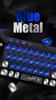 1 Schermata Cool Blue Metal Keyboard