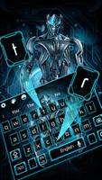 Neon Robot Keyboard screenshot 1