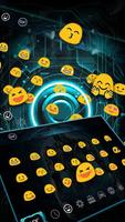 Neon Robot Keyboard screenshot 2