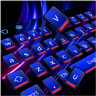 Cool Blue Red Light Keyboard иконка