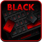 Modern Black Red Keyboard icon