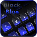 Cool Black Blue Keyboard aplikacja